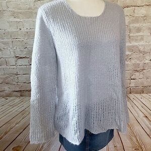 Sahalie loose knit sweater lightweight